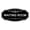Black, variant on Victorian Waiting Room Sign (Brushed Silver) - Small 3" X 6"