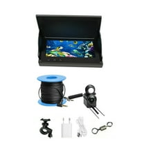 TAPDRA Fish Finder Camera 195° Wide Angle 4.3 IPS Screen 30m Cable 8 IR LEDs Night Vision IP67 Waterproof