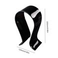 thumbnail image 5 of Headphone Display Stand Plexiglass Headphone Stand U Type Earphone Stand, 5 of 5