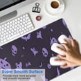 thumbnail image 4 of Long Mouse Pads for Desk,Halloween Silhouette Pattern Desk Mats on Top Of Desks, Desk Mouse Pad Extra Large with 3mm Non-Slip Base and Stitched Edge for Gaming,Office,Work,Home 31.5x15.7in, 4 of 5