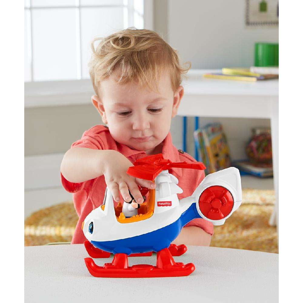 Little People Helicopter 8 Sounds and Phrases Fisher DLD99 for sale online 