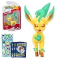thumbnail image 1 of Figura de acción Pokémon Leafeon coleccionable de 7,5 cm, 1 of 5