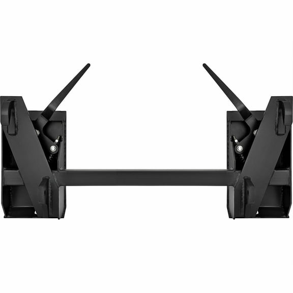 4000lbs Universal Skid Steer Quick Tach Adapter Plate, Compatible with Global Series and Similar Models (Fits John Deere Compatible Equipment)