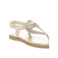 thumbnail image 3 of Zorad Metallic Genuine Leather Flats, 3 of 9