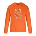 thumbnail image 3 of Wolfast Sweat Suits Men Tracksuits 2 Piece Sets Athletic Jogging Suits Casual Mushroom Print Outfits for Men,Orange L, 3 of 4