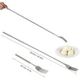 thumbnail image 4 of 2 pcs Telescopic Fork Extendable Long Handle Fork Barbecue Toasting Dinner Fruit Dessert Long Fork Cutlery, 4 of 7