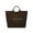 Coffee, variant on Large Capacity Letter Casual Tote Bag, Stylish Work Commute, Durable Everyday Carry, Office Travel Fashion, Women Urban Style, Busy Life Convenience, Adjustable Shoulder Strap, Heavyweight