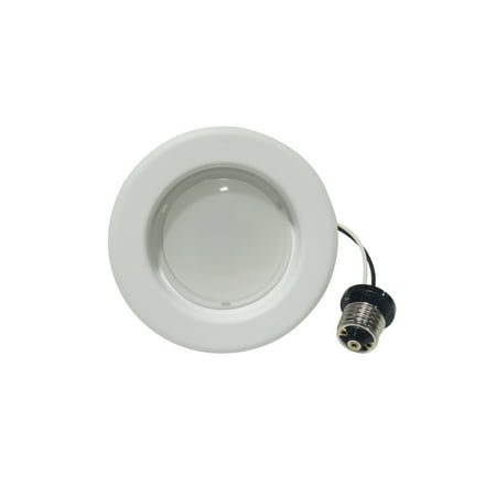 - NICOR Lighting 4-Inch Dimmable 3000K LED Remodel Downlight Retrofit Kit for Recessed Housings, White (DLR4-10-120V-3K-WH)