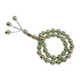 thumbnail image 3 of Rosario de resina con 33 cuentas, color blanco, beige, azul, verde, con diseño de estrellas, para decoración diaria, regalo., 3 of 14