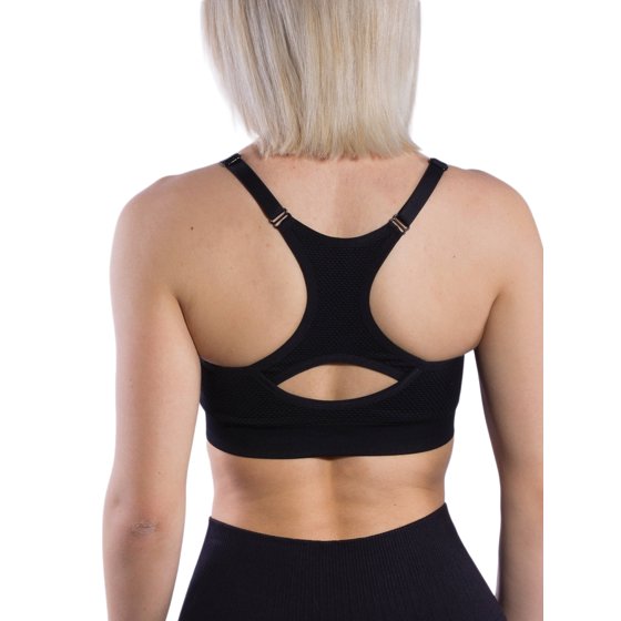 Womens Keyhole Seamless Sports Bra