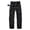 Black, variant on Mens Cargo Pants Relaxed Fit Classic Casual Pants