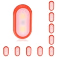 thumbnail image 1 of Eigraketly Nightlight Universal Multicolor con clips Suministros de emergencia a prueba de agua Esenciales para el hogar para el dormitorio Sala de estar Rojo 10piezas Eigraketly CBP213909, 1 of 6