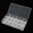 thumbnail image 2 of 420Pcs 18 Values Non insulated Ring Fork U Type Crimp Terminals Assortment Kit, 2 of 4