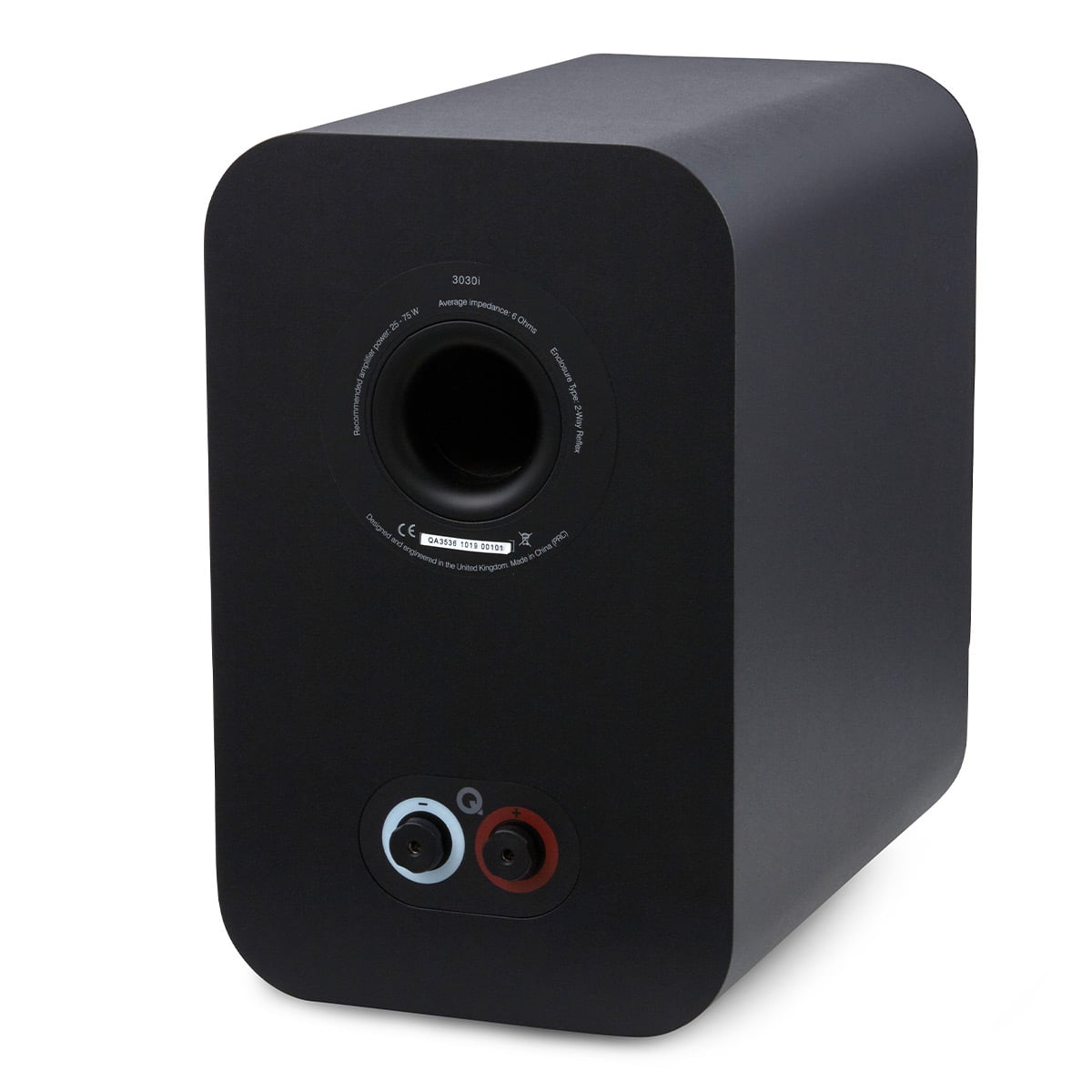 Q Acoustics 3030i Bookshelf Speaker - Pair (Black)