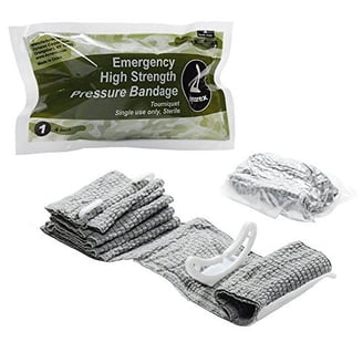 TacMed OLAES Modular Trauma Bandage – Pressure Cup, 3M Sterile Gauze, Latex-Free, NSN Certified (4 Pack)