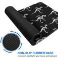 thumbnail image 6 of Long Mouse Pads for Desk,Skeleton Dinosaurs Labels Desk Mats on Top Of Desks, Desk Mouse Pad Extra Large with 3mm Non-Slip Base and Stitched Edge for Gaming,Office,Work,Home 31.5"x15.7", 6 of 6