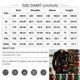 thumbnail image 3 of Domuza Christmas Blazer Men Funny Xmas Print Notched Lapel Corduroy Suit Jacket Casual Retro Slim Fit Three Buttons Single Breasted Sport Coat Green 3XL, 3 of 4