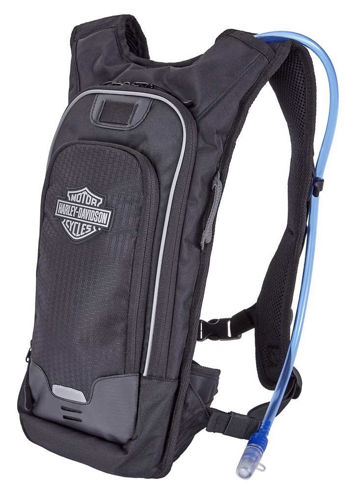 Harley-Davidson Deluxe Sports & Riding Hydration Travel Pack Backpack - Black, Harley Davidson - image 2 of 6