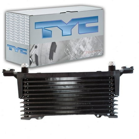 TYC Automatic Transmission Oil Cooler compatible with Chevrolet Silverado 2500 HD 6.0L V8 2008-2010