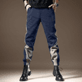 thumbnail image 3 of Pantalones deportivos de pana estilo harén para hombre, pantalones deportivos lisos ajustados estilo gótico Y2k, pantalones deportivos de entrenamiento informales vintage de verano para hombre, 3 of 5