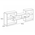 thumbnail image 3 of Repisas Kioto – Mueble Organizador de Pared con Compartimentos Asimétricos en Blanco y Madera – Diseño Moderno para Sala y Dormitorio, 3 of 6