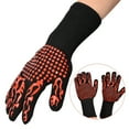 thumbnail image 4 of Gants Antidérapants, 1472 ° F / 800 ° C Gants Résistants à la Chaleur BBQ Performance Inégalée, 4 of 12