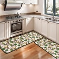 thumbnail image 3 of Kitchen Rugs Sets Of 2,Beige Buffalo Skull Cactus Pattern Anti Fatigue Kitchen Mat Rugs Non Slip Washable,Decorative Kitchen Floor Mats for Kitchen,Sink,Laundry,17"x47"+17"x47", 3 of 5