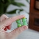 thumbnail image 3 of 6 piezas de mini ranas de cristal, lindas figuras en miniatura de rana, miniatura de jardín de hadas, paisaje de musgo, manualidades de bricolaje, accesorios de adorno, 3 of 6