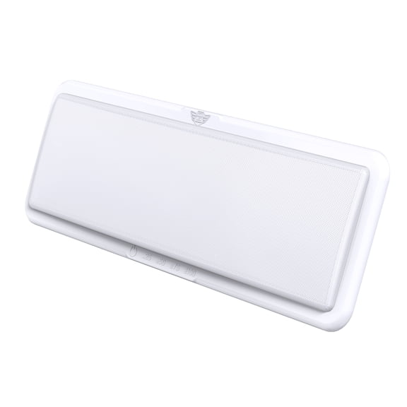 Leisure LED RV LED Ceiling Light Fixture 1450 Lumen with Touch Dimmer Switch Interior Lighting for Car/RV/Trailer/Camper/Boat DC 12V Natural White 4000-4500K (1-Pack)