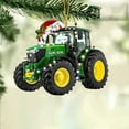 thumbnail image 2 of chaungfeng Christmas Truck Pendant, Automotive Christmas Ornaments, Vehicle Themed Decor, for Auto Enthusiast, Gift, Tree, 2 of 6