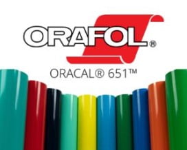 24" x 50 Ft Roll of Oracal 651 Matte Black Vinyl for Craft Cutters and Vinyl Sign Cutters