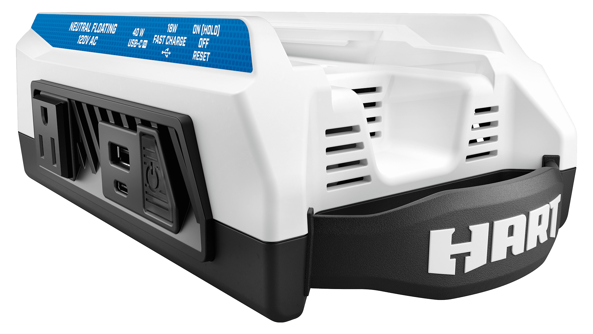 HART 40Volt Cordless 300 Watt Battery Powered Power Source with LED