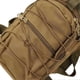 thumbnail image 4 of Sac à dos d'hydratation imperméable en tissu Oxford, grand espace, mains libres, avec poche à eau de 3 L, petite ouverture, kaki, 4 of 4