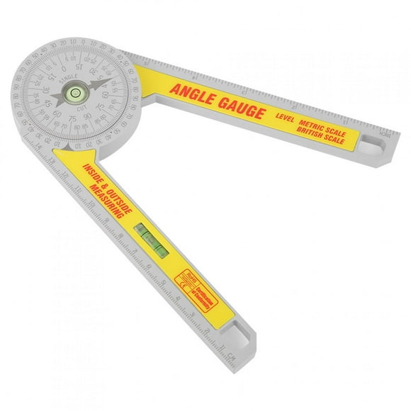 Rdeghly DIY Protractor Angle Finder Angle Measuring Tool Angle Ruler Patterns For