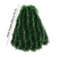 thumbnail image 3 of Adornos navideños, guirnaldas navideñas, guirnaldas verdes brillantes para colgar, ideales para decorar fiestas navideñas. Guirnaldas de plástico., 3 of 6