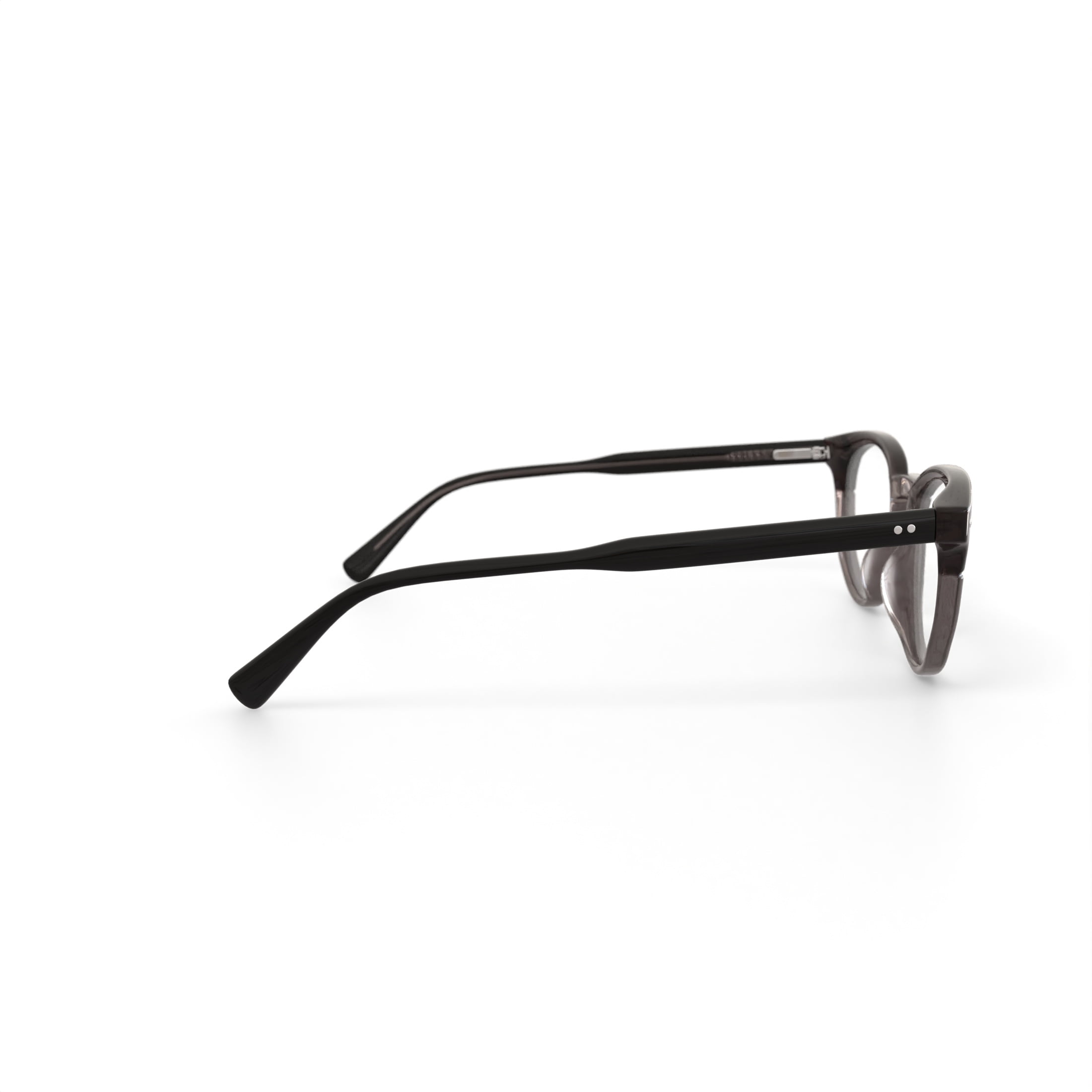 Walmart Men's MV015 David Prescription Eyeglasses with Case, Crystal Brown