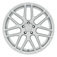 thumbnail image 3 of 20x10.5 XO MOSCOW SILVER W/ MILLED SPOKE & BRUSHED FACE Wheel 5x108 (42mm), 3 of 3