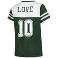 thumbnail image 3 of Women's Fanatics Jordan Love White Green Bay Packers Plus Size Bling V-Neck T-Shirt, 3 of 3