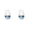 thumbnail image 4 of Naiovety Dispensador portátil Botella de gran capacidad Botellas de almacenamiento de silicona Artículos de tocador Contenedor 50ML Azul 2piezas, 4 of 6