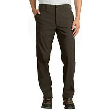 Unionbay Men's Lightweight Comfort Waist Travel Tech Chino Pants, Dark Reptile Green, 40W x 34L