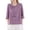 Purple, variant on Womens Summer Clothes Kelon Women's Tops Short Sleeve Shirts Crew Neck Ethnic Embroidered Blouse Casual Business Blouses, XL