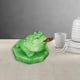 thumbnail image 4 of toysloveit Wealth Frog Estatua Resina Fengshui Escultura para Tablero de Coche Escritorio verde BLESIY Rana de riqueza Feng Shui, 4 of 8