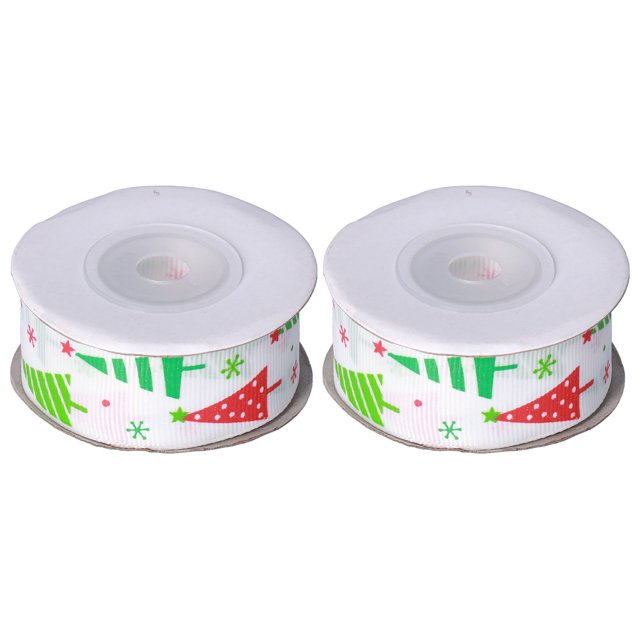 Cinta de regalo cinta navideña blanca de bricolaje para coser para atar el cabello para decorar árboles ANGGREK Otros