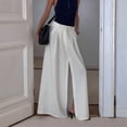 thumbnail image 5 of Women's Elegant Maxi High Waist Skirts Skirt for Casual White S, 5 of 8