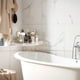 thumbnail image 3 of Organizador Montado en La Pared para El Acondicionador Champú Baño Ducha Cesta Almacenamiento Con 4 Ganchos Implaz Extraíbles Sin Taladro Y, 3 of 9