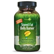 Irwin Naturals Stored-Fat Belly Burner - Thermogenic Formula -Supports Metabolism - 60 Liquid Soft-Gels