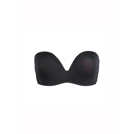 - Women Anti-Slip Push Up Wedding Underwire Bridal Balconette Strapless Bra