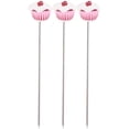 thumbnail image 1 of Decked Accessories 3pcs Cake Tester Probe Reusable Stainless Steel Cake Skewer DIY Biscuits Muffin Bread Cartoon Testing Needles Kitchen Gadget for Home Shop Style 2 Decorating Tools, 1 of 5