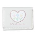 thumbnail image 1 of Lindas carteras con cremallera pequeña ventana de identificación para cambio de tarjeta de crédito para mujeres y niñas, 1 of 5