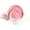 Pink, variant on Stoneware Coupe Shape Dinnerware Set, Outside White + Inside Pink, 12pc Dinnerware Set